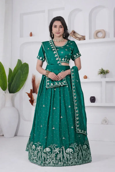 Trending Designer Lehenga Choli - Heavy Embroidery Festive Wear