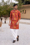 Trending Designer Short Kurta - Heavy Work Festive Wear for Men