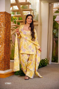 Trending Digital Print Kurti Set - Soft Cambric Cotton for Women | Sizes XS-6XL