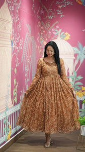 Trending Floral Chiffon Dress - Flowy & Breathable Comfort for Women
