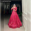 Premium Tasar Silk Floral Lehenga Koti Set for Festive Celebrations