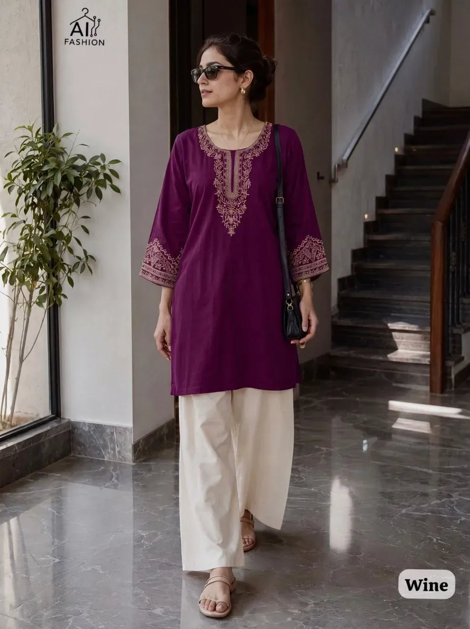 Kurti Palazzo Set