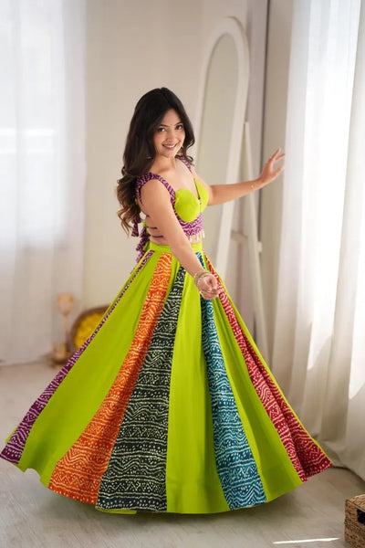 Trending Heavy Rayon Lehenga - Grand Flair for Festive Wear & Weddings