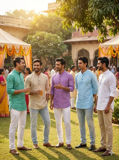 Trending Khadi Linen Short Kurta - Comfort & Style for Men