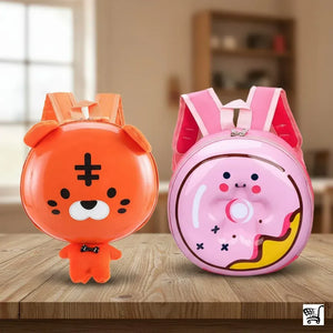 Trending Kids Cartoon Backpacks - Water Resistant 2pc Combo