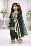 Trending Kids Palazzo Suit - Elegant Embroidery for Girls' Party Wear