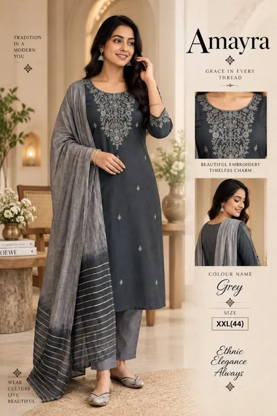 Trending Kurta Set - Designer Embroidered Suit for Festive Wear