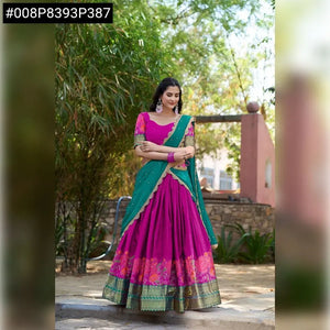 Trending Lehenga Choli - Elegant Thread Embroidery for Festive Wear