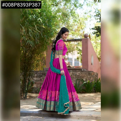 Trending Lehenga Choli - Elegant Thread Embroidery for Festive Wear