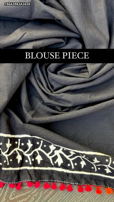 Trending Lilan Digital Print Saree - Rich Pallu & Pom Pom Lace for Festive Wear