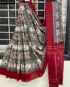 Trending Linen Saree - Digital Print for Festive Wear