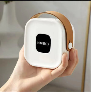 Trending Mini Jewellery Box - Portable Storage with Mirror for Girls & Women