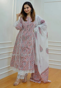 Trending Muslin Silk Kurti Set - A-Line Festive Wear for Women