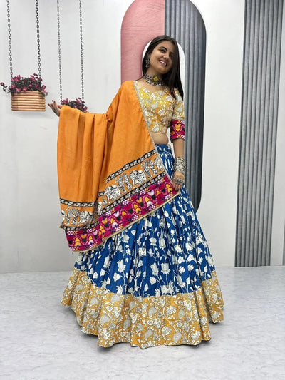 Trending Navratri Lehenga Choli - Festive Wear with 6 Meter Flair