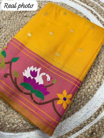 Trending Paithani Silk Saree - Elegant Festive Wear for Women