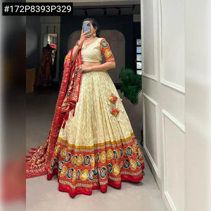 Trending Patola Print Lehenga Choli - Vibrant Festive Wear
