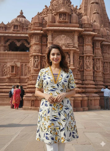 Trending Printed Poly Rayon Tunic Top - Comfortable & Chic for Women