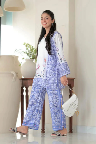 Trending Printed Reyon Co-ord Set - Chic Style for Women