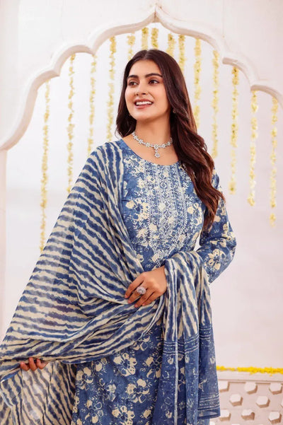 Trending Pure Cotton Kurti Set - Handwork Style for Women