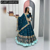 Trending Pure Vichitra Lehenga - Heavy Embroidery for Festive & Bridal Wear