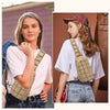 Trending Quilted Puffer Sling Bag - Anti-Theft & Lightweight for Women