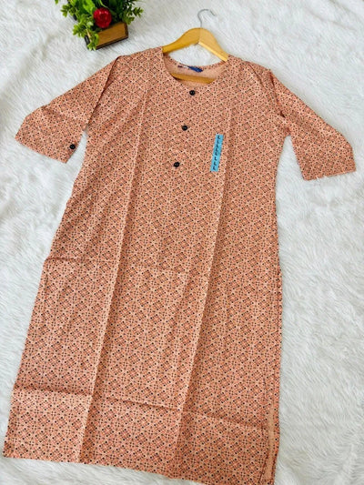 Trending Rayon A-Line Kurti - Daily & Festive Wear for Women