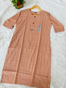 Trending Rayon A-Line Kurti - Daily & Festive Wear for Women