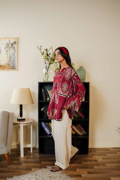 Trending Rayon Kurti Plazzo Set - Fully Stitched Ethnic Wear