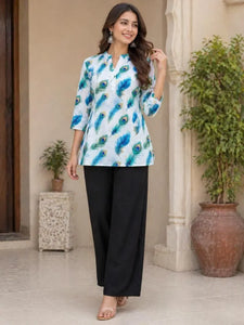 Trending Rayon Printed Co-Ord Set - Elegant Festive Wear