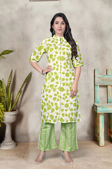 Trending Reyon Printed Co-ord Set - Stylish Comfort for Women