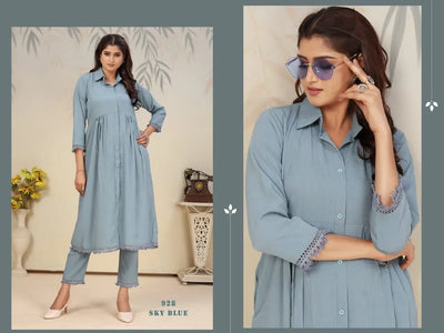 Trending Rinkal Cotton Kurti Set - Stylish Comfort for Women (S-3XL)