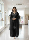 Trending Sequence Embroidery Palazzo Suit - Complete Georgette Set for Eid & Weddings