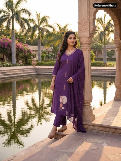 Trending Silk Kurti Set - Festive Wear with Dupatta | Sizes S-XXL