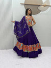 Trending Silk Lehenga Choli - Heavy Mirror Work for Wedding Season