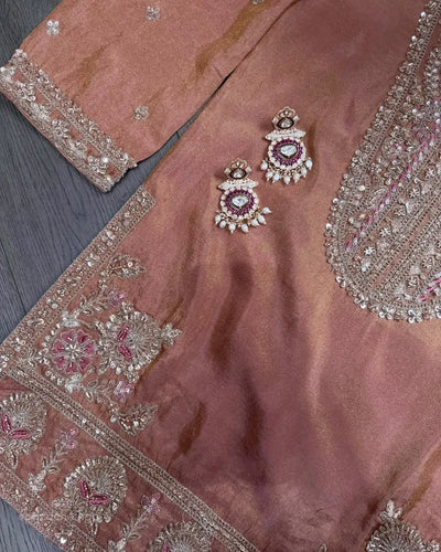 Trending Silk Suit Set - Festive Wear with Dupatta for Women