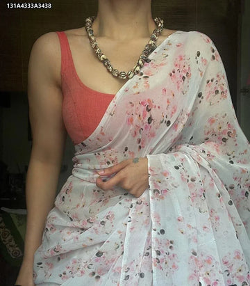 Trending Soft Georgette Saree - Digital Print Party Wear for Women