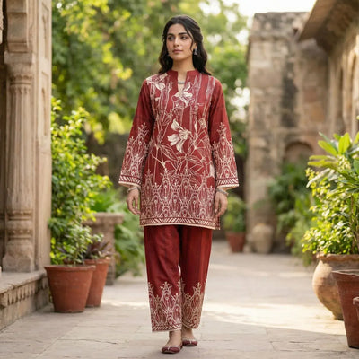 Trending Turkish Co-ord Set - Linen Blend Comfort for Women