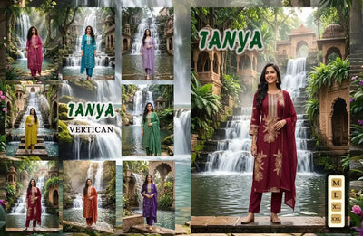Trending Vertican Print Kurti Set - Festive Wear for Women
