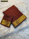 Trending Viscose Crepe Silk Saree - Self Weaving Design with Running Blouse for Festive & Party Wear