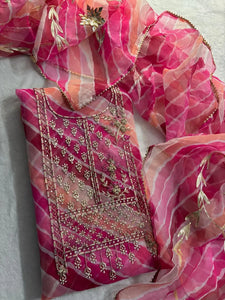 Trending Viscose Organza Kurta Set - Zardogi Handwork for Women