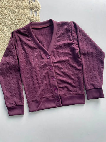 Trending Woollen Thermal Blouse - Winter Comfort (Free Size)