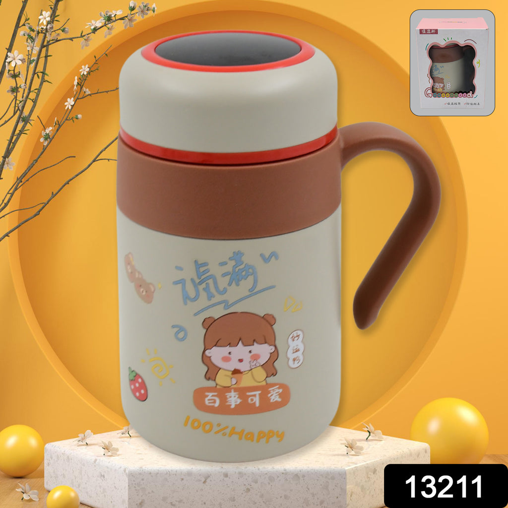 550ml stainless steel vacuum insulated cup with handle