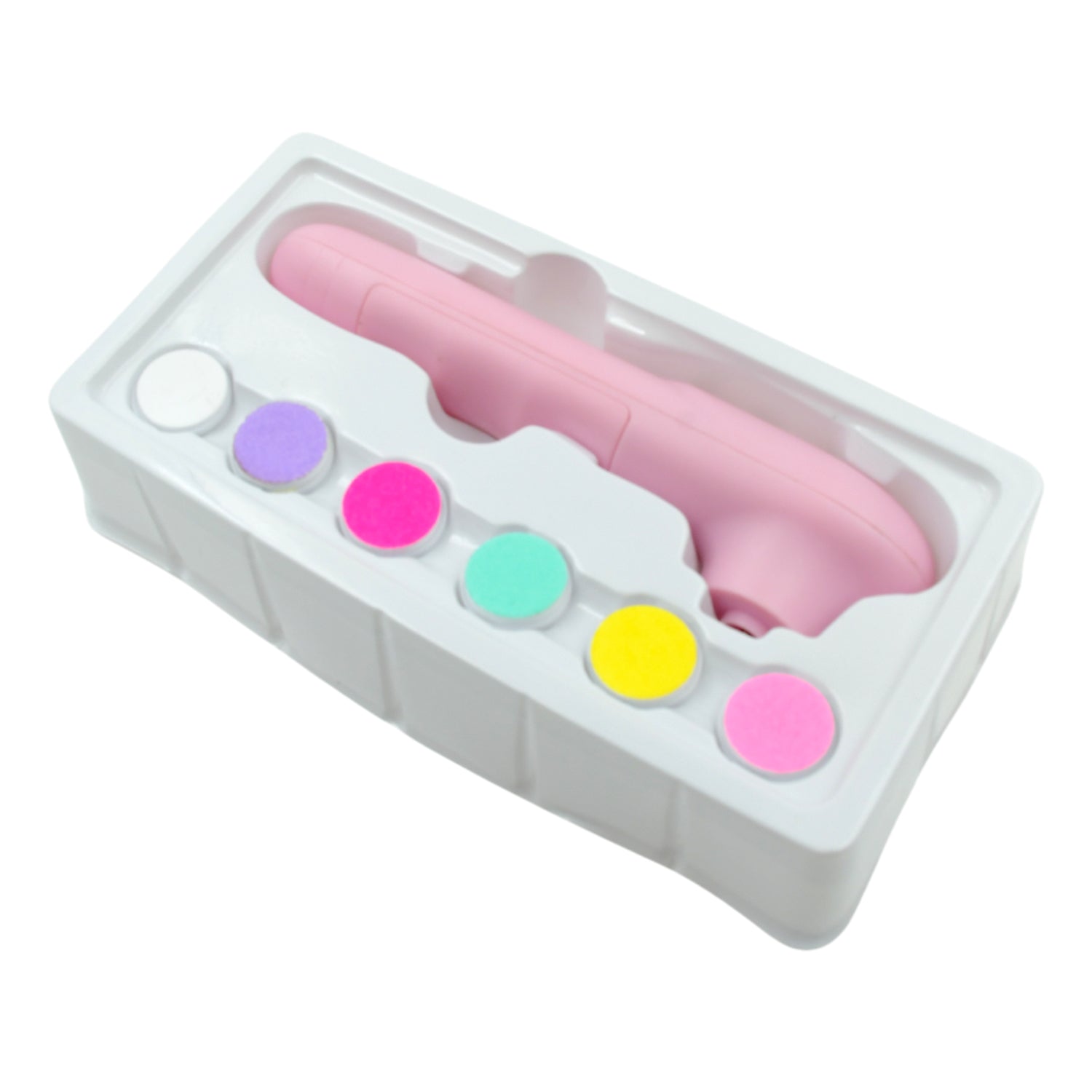 0350 6 In1 Electric Manicure Nail Sharpener For Babies And Children Baby Nail Cutter Manicure With 6 Grinding Heads Electric Baby Nail File Electric Nail Clipper Toddler Nail Scissors Dropshipping - TREND BUY