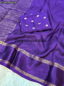 Buy Viscose Dola Saree for Women | Festive & Party Wear Ethnic Wear Online