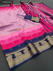 Buy Viscose Dola Silk Ombre Saree for Women | Festive & Ethnic Wear Online