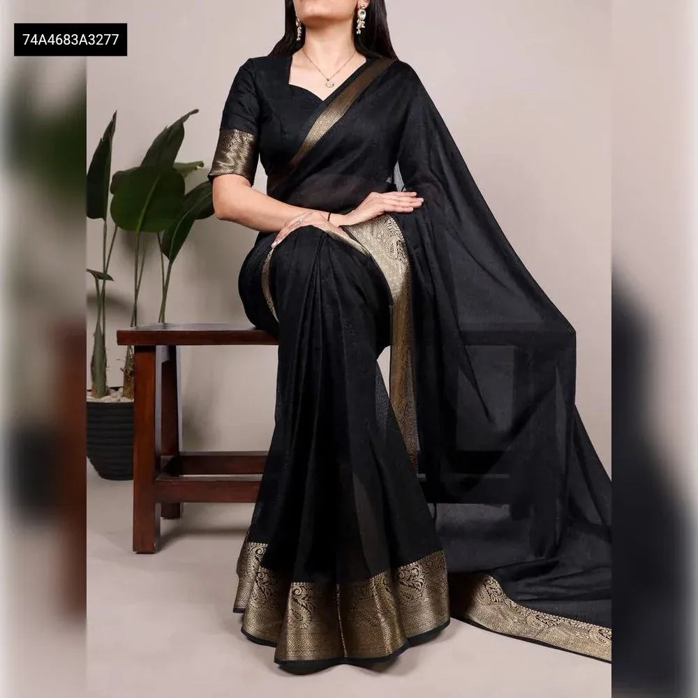 Premium Vishitra Silk Saree for festive wear