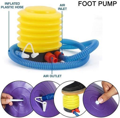 1680 Portable Foot Air Pump With Hose - TREND BUY