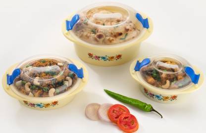 Hot N Fresh 3-piece insulated plastic casserole gift set