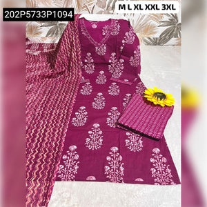 Women's Cotton Kurta Set with Sequence Work | Everyday Chic