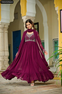 Women's Designer Readymade Gown | Elegant Party Wear